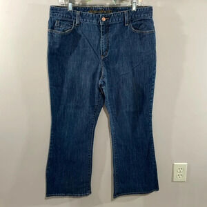 Eddie Bauer Natural Straight Leg Denim Jeans 16P